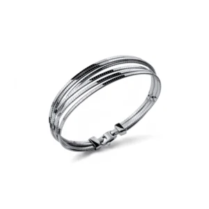 6679 BRACCIALE RIGIDO ARGENTO MIS 19 - Gioielleria Nicolis